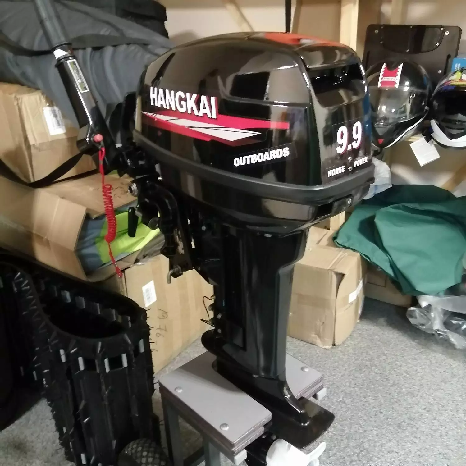 Подвесной лодочный мотор HANGKAI M9,9 HP в наличии, купить со скидкой, описание Подвесной лодочный мотор HANGKAI M9,9 HP купить с доставкой, в наличии