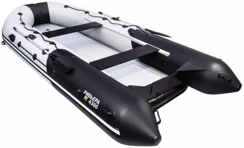 детальная картинка товара надувная лодка ривьера 4300 нднд килевая Фото Надувная лодка Ривьера 4300 НДНД Килевая