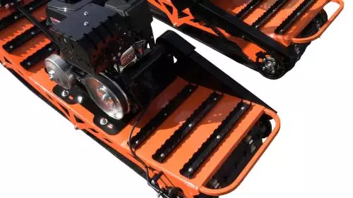 детальная картинка товара мотосноуборд искра-2, вариатор tav2-40, двигатель lifan kp230 8+ л.с., фара, тормоз