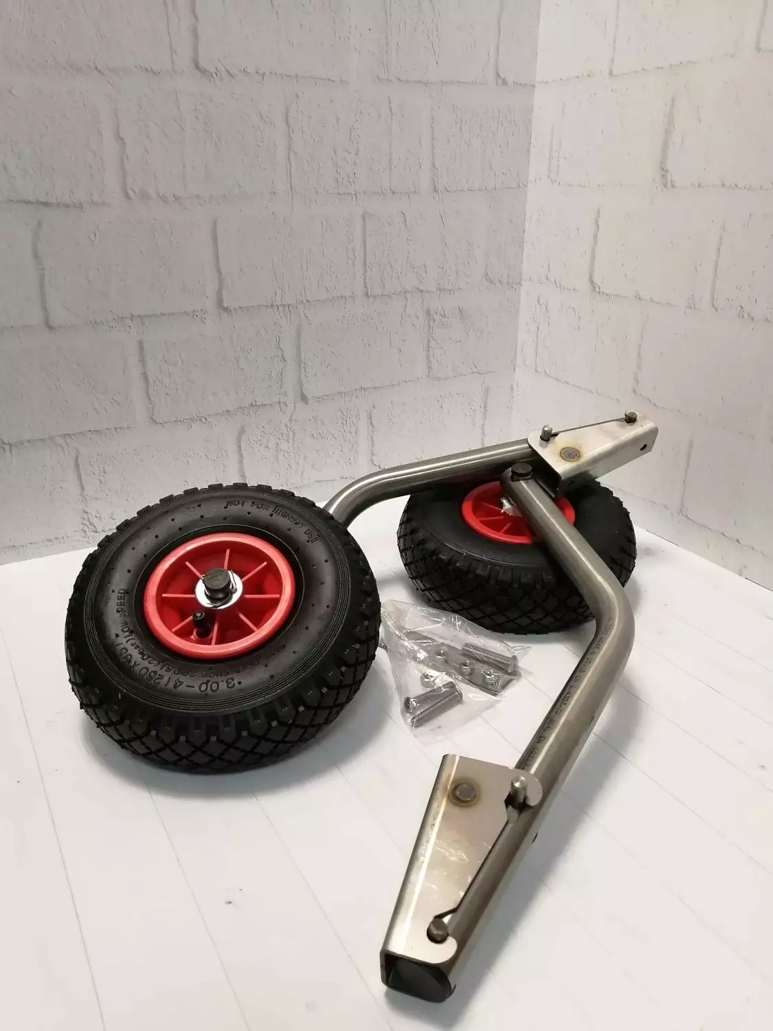 детальная картинка товара транцевые колеса для лодок нднд удлиненые