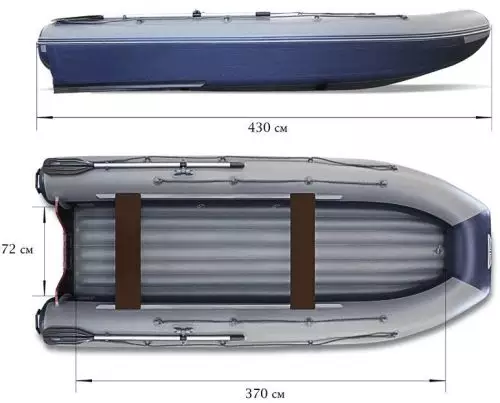 Фото Надувная лодка Флагман DK 430 I JET