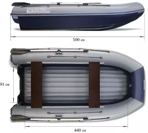 детальная картинка товара надувная лодка флагман dk 500 jet Фото Надувная лодка Флагман DK 500 JET