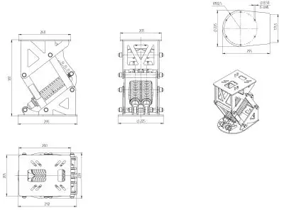 детальная картинка товара амортизационная стойка практик 380 al