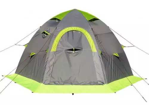 детальная картинка товара палатка лотос 5 баня (д-обр вход + пол пу4000)