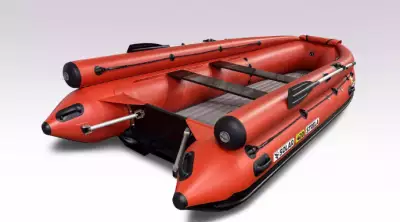 Фото Лодка надувная моторная Solar-420 Strela Jet Tunnel (expedition)