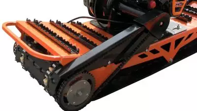 детальная картинка товара мотосноуборд искра-2, вариатор tav2-40, двигатель lifan kp230 8+ л.с., фара, тормоз