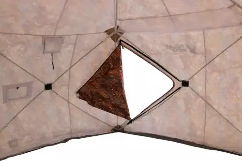 детальная картинка товара зимняя утепленная палатка "polar bird" family t fest камуфляж камыш