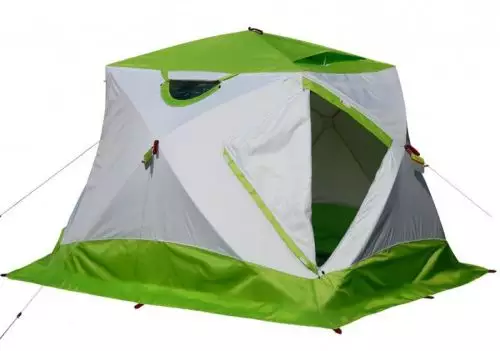 детальная картинка товара зимняя палатка лотос куб 4 термо лонг классик