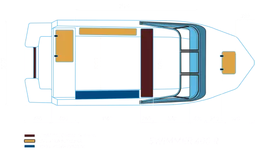 детальная картинка товара моторная лодка swimmer 400 r