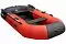 детальная картинка товара лодка таймень nx 270 "комби" красный/черный Фото Лодка Таймень NX 270 "Комби" красный/черный
