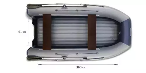 детальная картинка товара надувная лодка флагман dk 420 Фото Надувная лодка Флагман DK 420