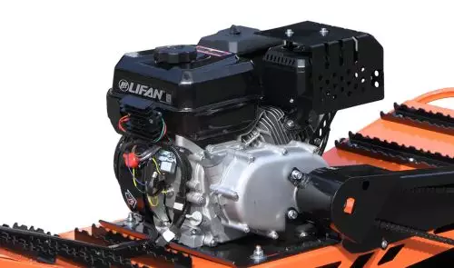 детальная картинка товара мотосноуборд искра-1, lifan kp230 8+ л.с., редуктор с автомат сцеплением. фара, тормоз