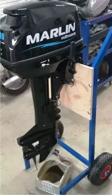 детальная картинка товара грузовая тележка для лодочного мотора