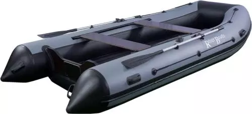 детальная картинка товара надувная лодка riverboats 430 нднд Фото Надувная лодка RiverBoats 430 НДНД