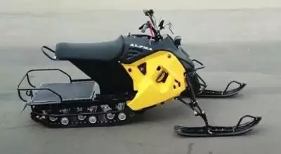 детальная картинка товара снегоход лидер альфа 3 long 20 л.с. (маш. комплект)