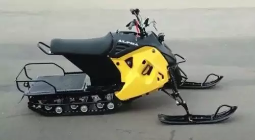 детальная картинка товара снегоход лидер альфа 3 long 20 л.с. (маш. комплект)