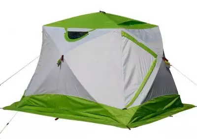 детальная картинка товара зимняя палатка лотос куб 4 компакт термо лонг