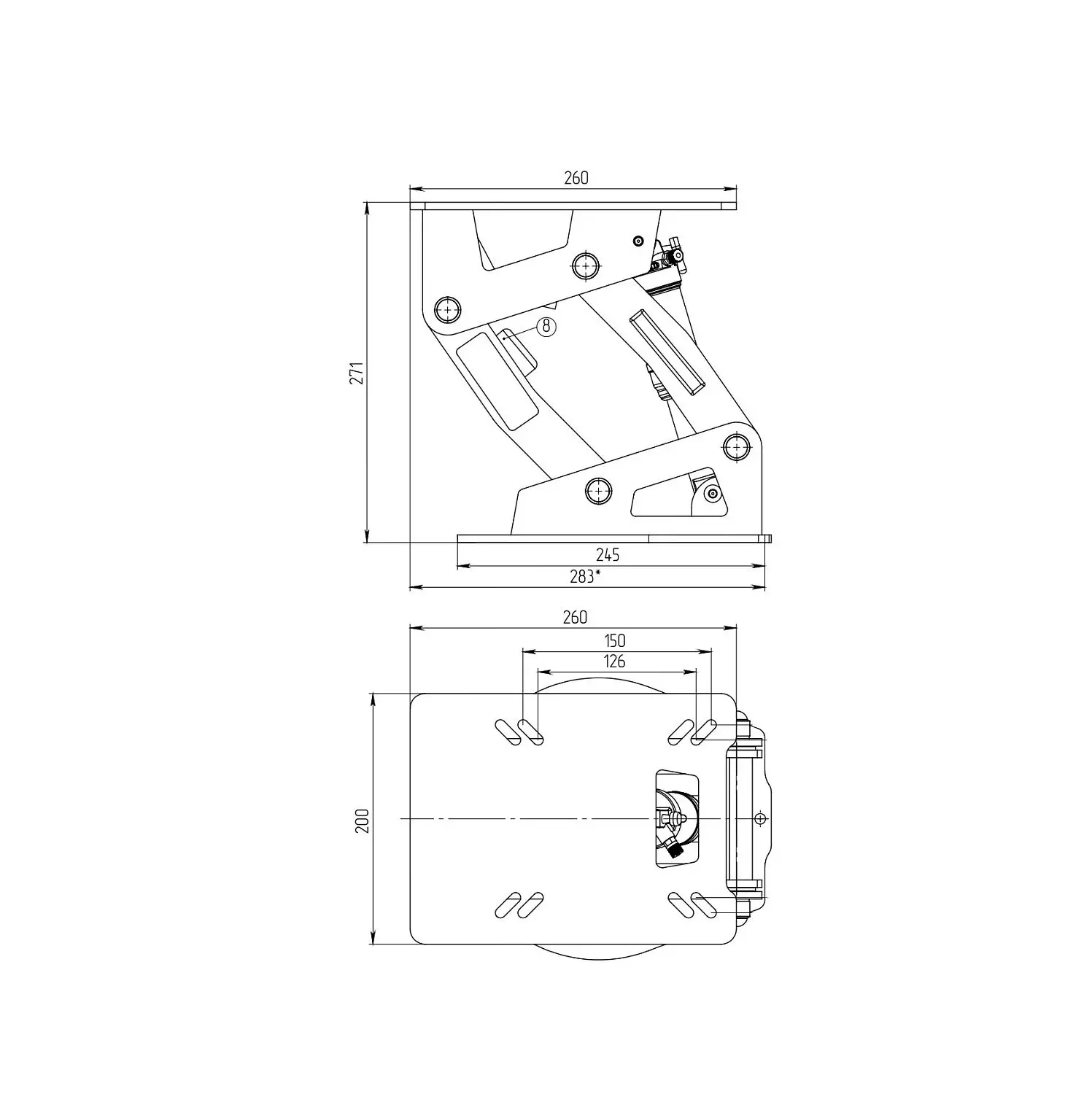 детальная картинка товара амортизационная стойка storm al air