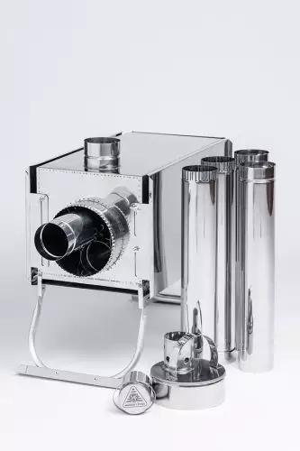 детальная картинка товара печь "инвент"  со cтационарными экранами (малая)