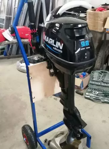 детальная картинка товара грузовая тележка для лодочного мотора