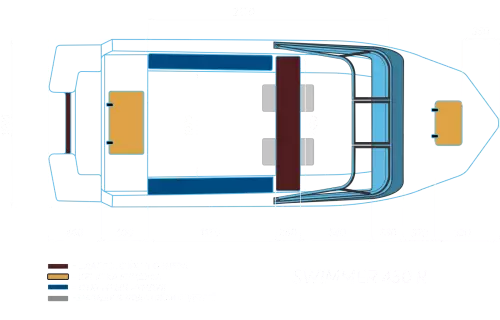 детальная картинка товара моторная лодка swimmer 450 r