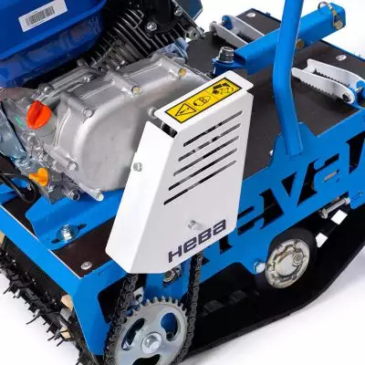 детальная картинка товара мотобуксировщик нева мс1-zs (gb225) с санями, сиденьем и чехлом для двигателя