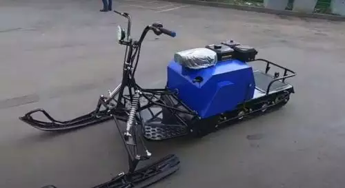 детальная картинка товара мотобуксировщик лидер 3 20 л.с. лыжным модулем