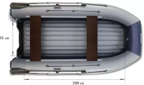 детальная картинка товара надувная лодка флагман dk 450 jet Фото Надувная лодка Флагман DK 450 JET