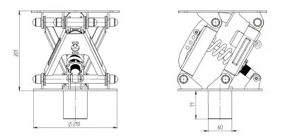 детальная картинка товара амортизационная стойка практик 200q