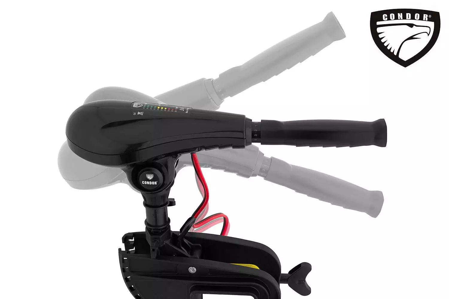 детальная картинка товара подвесной электромотор condor nrs-36x с индикатором батареи