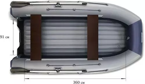 детальная картинка товара надувная лодка флагман dk 420 jet Фото Надувная лодка Флагман DK 420 JET