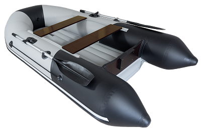 Фото Лодка Таймень NX 2800 НДНД "Комби" светло-серый / черный