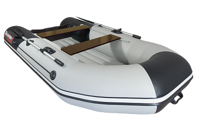 Фото Лодка Таймень NX 2800 НДНД "Комби" светло-серый / черный