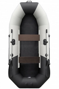 Лодка Таймень NX 270 "Комби" светло-серый/черный