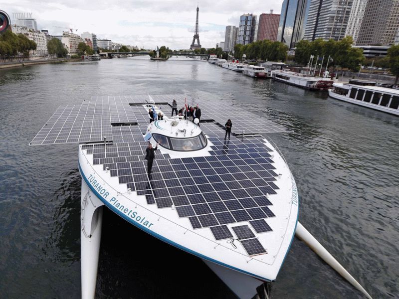 Чудо катер PlanetSolar Чудо катер PlanetSolar