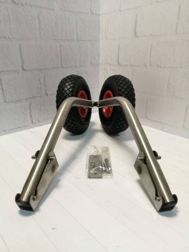 детальная картинка товара транцевые колеса для лодок нднд удлиненые