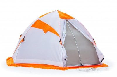 детальная картинка товара зимняя палатка лотос 3 эко оранжевый