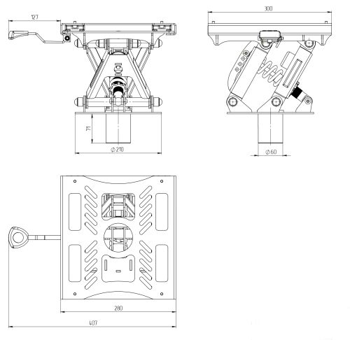 детальная картинка товара амортизационная стойка практик 200sq