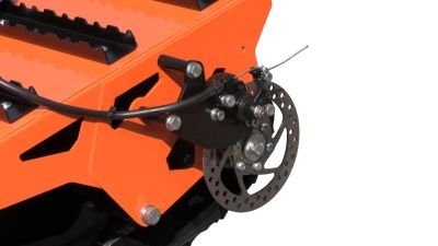 детальная картинка товара мотосноуборд искра-2, вариатор tav2-40, двигатель lifan kp230 8+ л.с., фара, тормоз