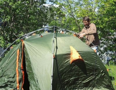 Палатка 3 местная Ent 3 (30 сек)