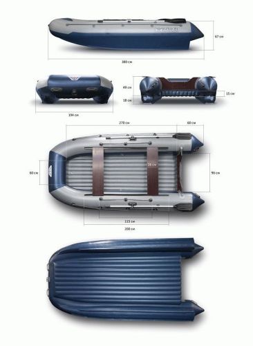 Фото Надувная лодка Флагман 380 K катамаран