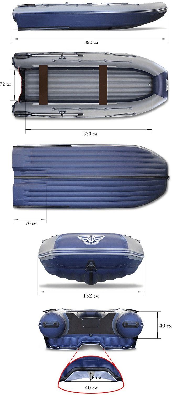 Фото Надувная лодка Флагман DK 390 I JET