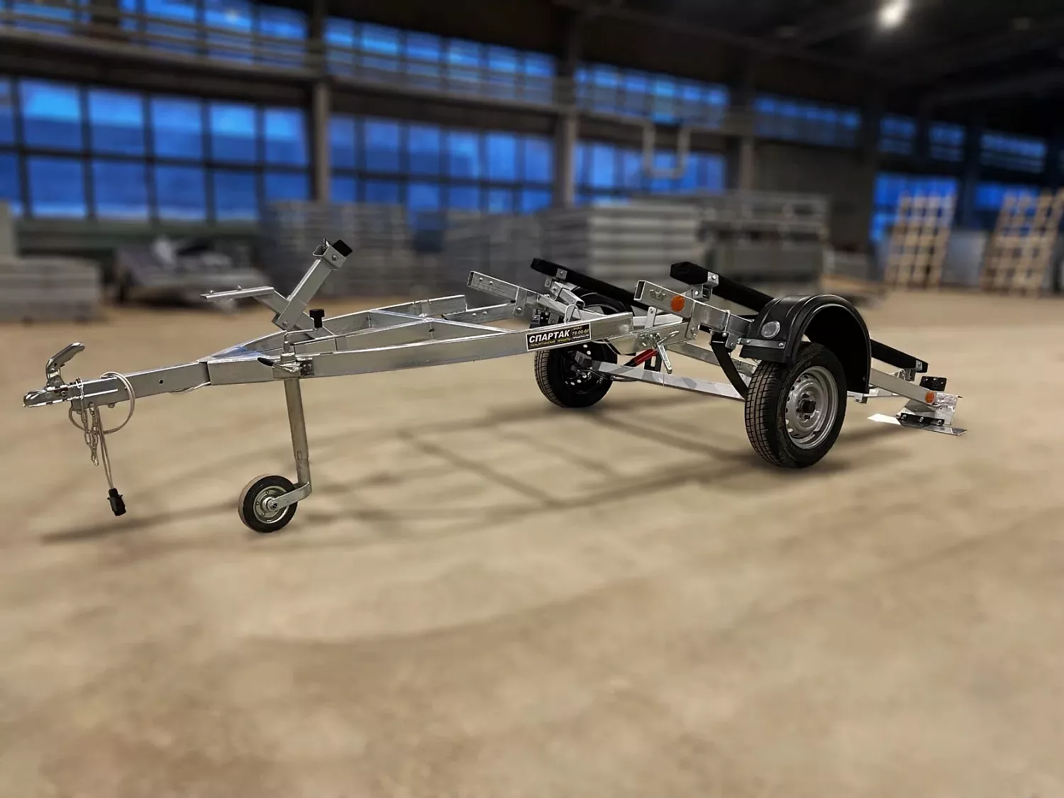 детальная картинка товара прицеп спартак 4,2 м цинк