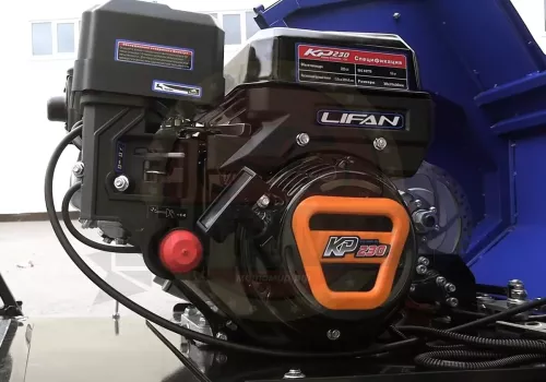 детальная картинка товара мотобуксировщик компактный лидер-сигма-3, 8+ л.с., с рычажным модулем