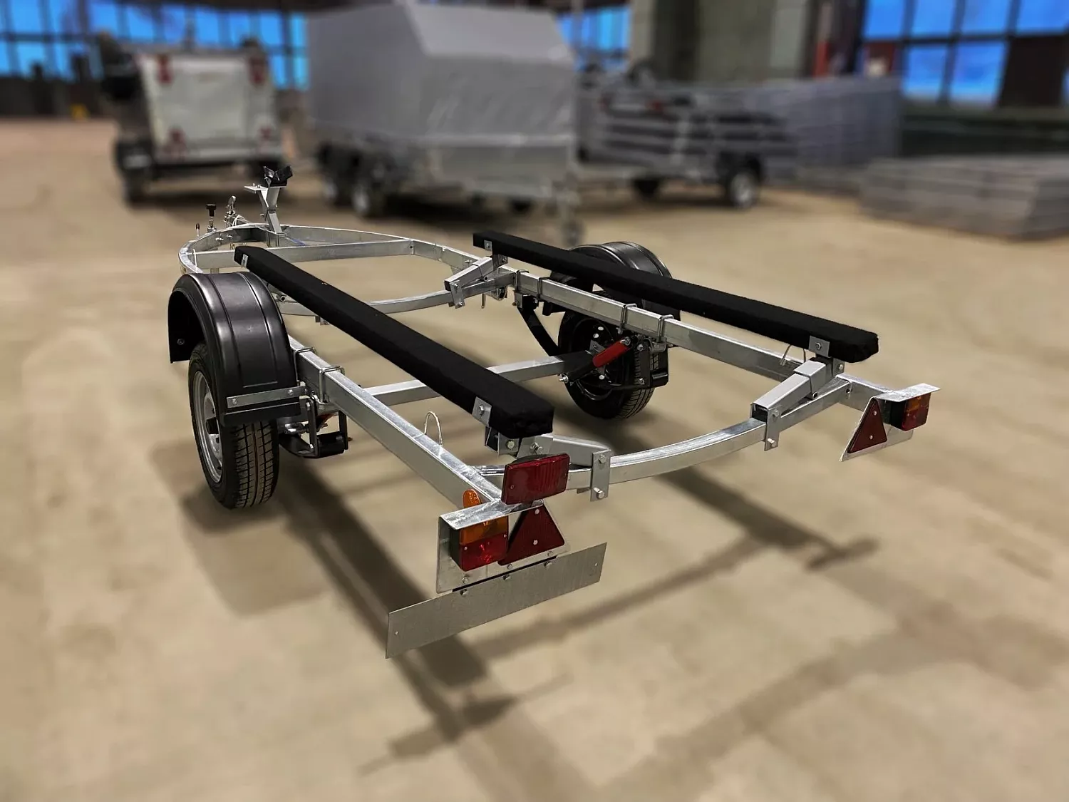 детальная картинка товара прицеп спартак 4,2 м цинк