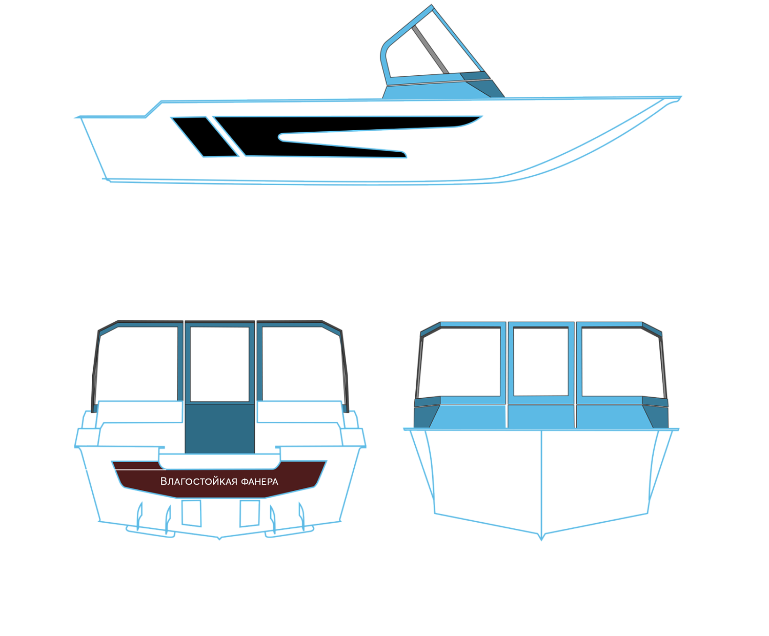 детальная картинка товара моторная лодка swimmer 400 z