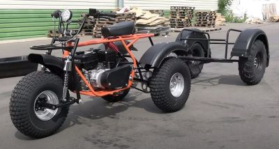 детальная картинка товара трицикл тритон сафари-3l-10 лс kp270