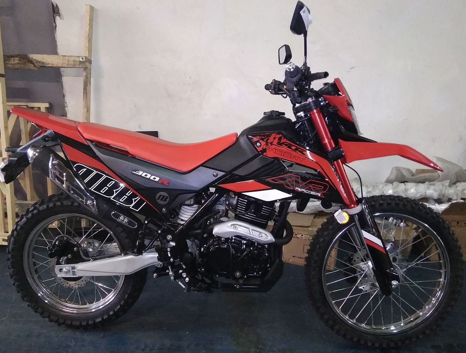 детальная картинка товара мотоцикл racer rc300-gy8k xvr