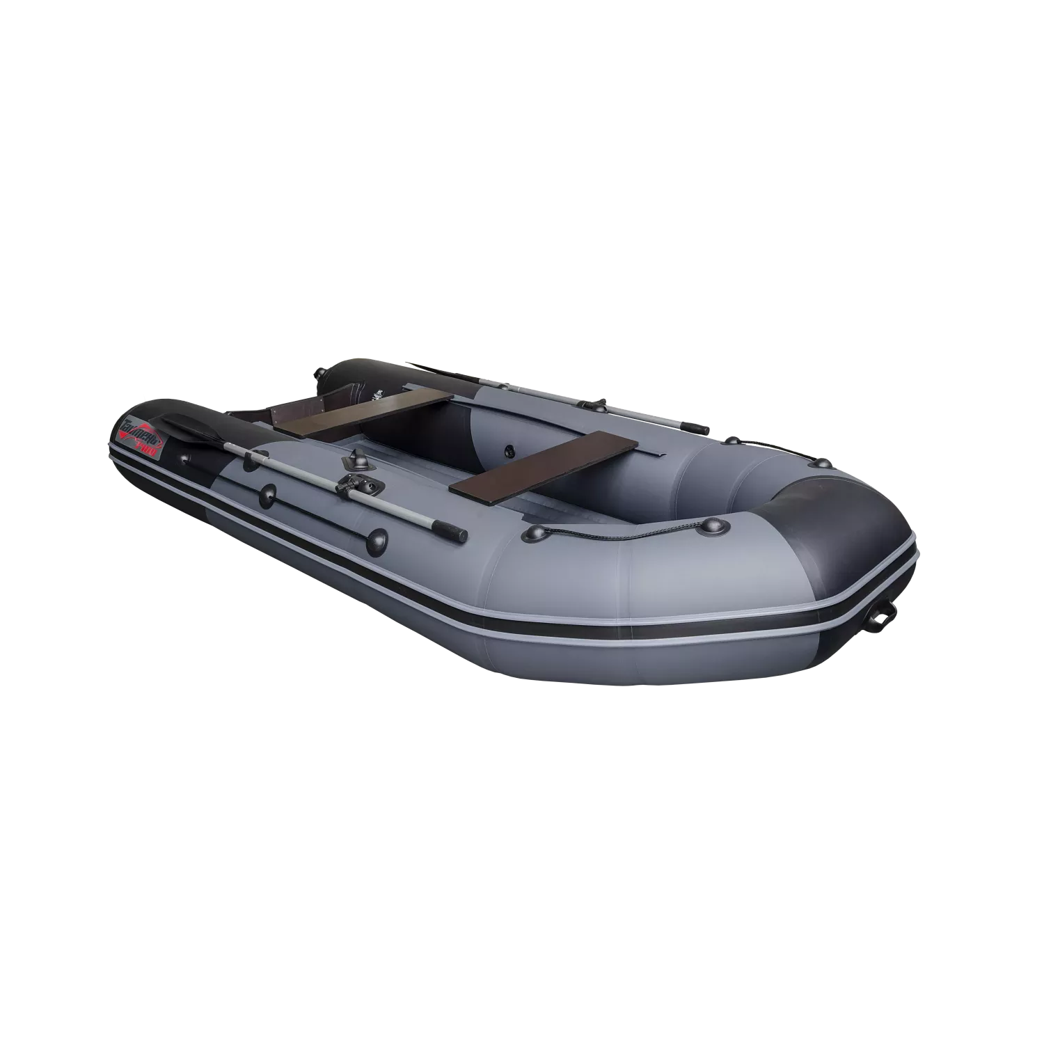 Фото Лодка Таймень NX 3400 НДНД PRO"Комби" графит/черный