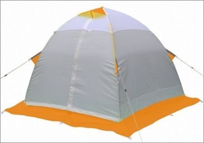 детальная картинка товара зимняя палатка лотос 3 эко оранжевый